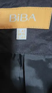 Vorschaubild 6 von Damen Blazer Jacke Gr. 42 Schwarz Modern Elegant