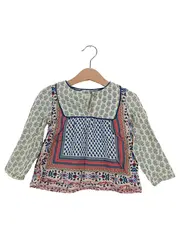Vorschaubild 1 von Kinder Pullover Mädchen Gr. 98 Bohemian Mehrfarbig Langarm