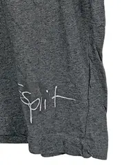 Vorschaubild 3 von Damen T-Shirt Gr. 38 Grau Meliert V-Ausschnitt