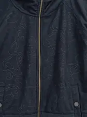 Vorschaubild 2 von Damen Sweatjacke Gr. 38/M Schwarz Casual Sportlich Kapuze