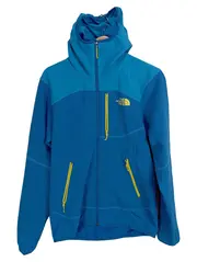 Vorschaubild 1 von Herren Softshelljacke Blau Gr. 46/S Outdoor Kapuze