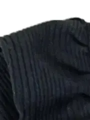 Vorschaubild 6 von Damen T-Shirt Schwarz Gr. 36/S Rippstrick Rüschenärmel