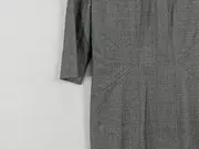 Vorschaubild 2 von Etuikleid Damen Gr. 38 Grau Elegant Business Wollkleid
