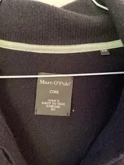Vorschaubild 3 von Damen Strickjacke Kapuze Gr. 34 Blau Wolle Kaschmir