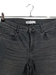 Vorschaubild 2 von Jeans Damen Slim Fit Grau Größe 41