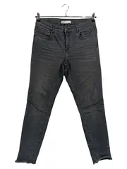 Vorschaubild 1 von Jeans Damen Slim Fit Grau Größe 41