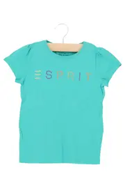 Vorschaubild 1 von Kinder T-Shirt Gr. 116 Blau Casual mit Schriftzug