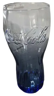 Vorschaubild 1 von Bowleglas Blau Retro 300ml Glas Trinkglas