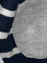 Vorschaubild 6 von Kinder Pullover gestreift Blau Gr. 92 Baumwolle