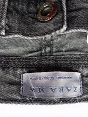 Vorschaubild 3 von Damen Jeans Slim Fit Grau W28/36/S Baumwolle Elasthan