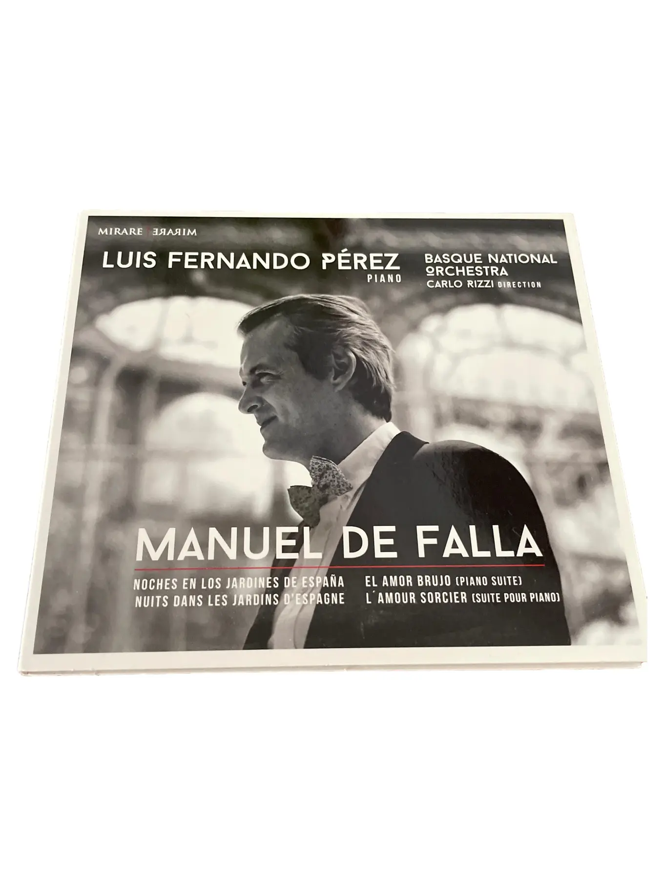 Manuel de Falla Noches Jardines España CD Luis Fernando Pérez Basque Orchestra