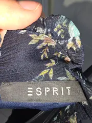 Vorschaubild 4 von Sommerkleid Damen Gr. 36 Blau Feminin Florales Muster Midikleid