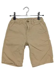 Vorschaubild 1 von Kinder Jungen Chino Shorts Beige Gr. 134 / 9 Jahre Baumwolle