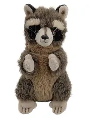 Vorschaubild 1 von Waschbär Plüschtier Kuscheltier 33cm Grau Naturgetreu