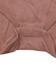 Vorschaubild 4 von Baby Body Langarm Tiermotiv Rosa Gr. 74 Baumwolle Kinder