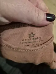 Vorschaubild 5 von Baby Body Langarm Tiermotiv Rosa Gr. 74 Baumwolle Kinder