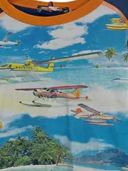 Vorschaubild 2 von Langarmshirt Jungen Gr. 122 Flugzeuge Wasserflugzeug Bunt