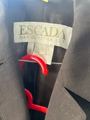 Vorschaubild 2 von Damen Kostüm Blazer Rock Set Gr. 36 Braun Elegant Business