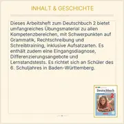Vorschaubild 3 von Cornelsen Deutschbuch 2 Arbeitsheft 6. Klasse m. Lösungen