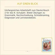 Vorschaubild 2 von Cornelsen Deutschbuch 2 Arbeitsheft 6. Klasse m. Lösungen