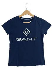Vorschaubild 2 von Kinder T-Shirt Logo Print Blau Gr. 152/158 Mädchen