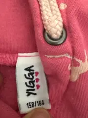 Vorschaubild 5 von Mädchen Kapuzenpullover Hoodie Gr. 158 Pink Pferde Tiermotiv