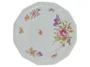 Vorschaubild 1 von Platzteller Porzellan Blumenmuster Germany Weiß Klassisch 19cm