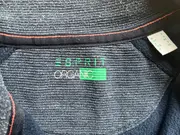 Vorschaubild 4 von Denim Sweatjacke Herren Gr. L Blau Meliert Stehkragen Organic
