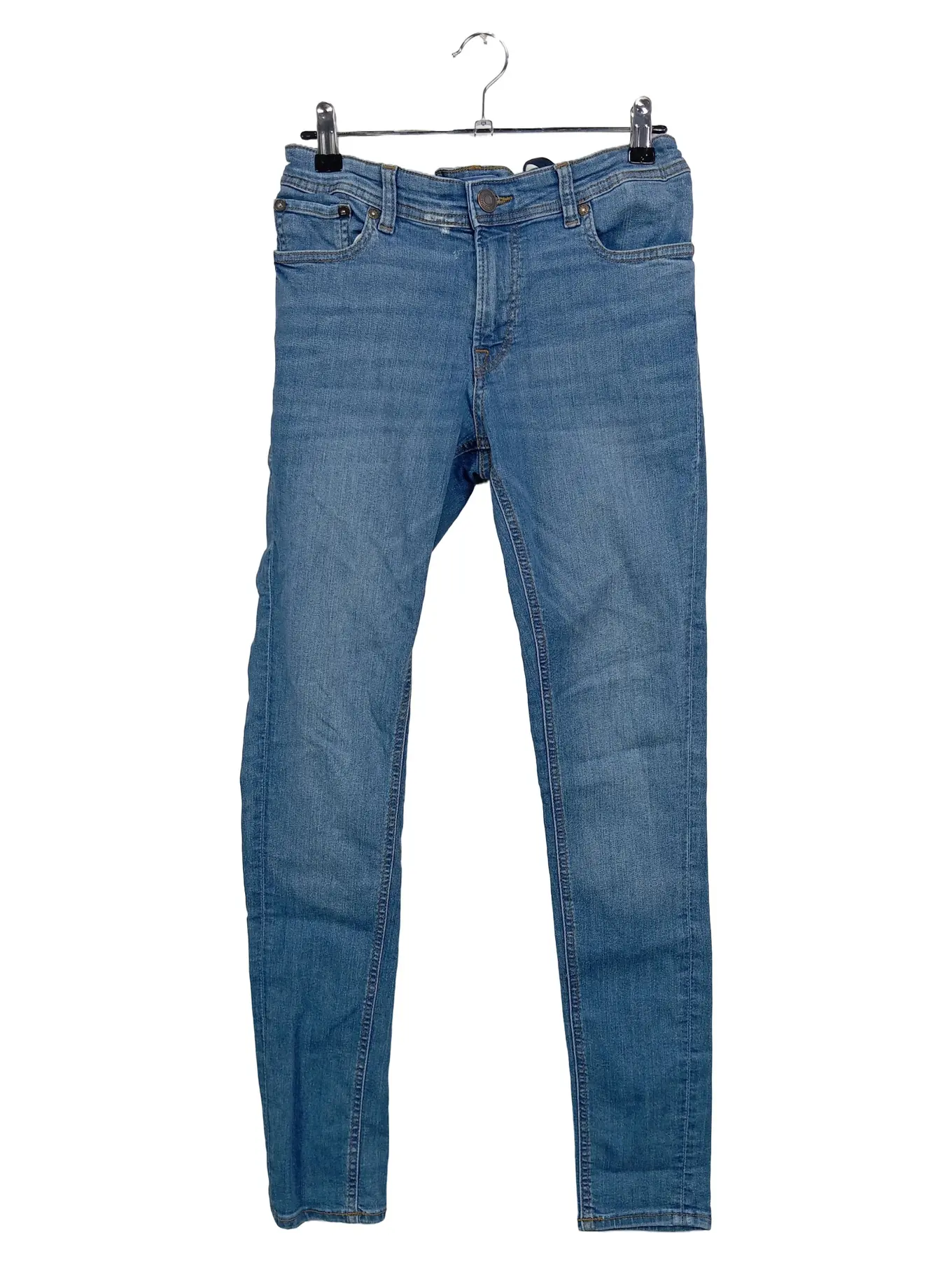 JACK & JONES Kinder Jeans Skinny Fit Blau Gr. 170 Casual Jungen Hose