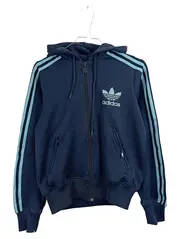 Vorschaubild 1 von Originals Trainingsjacke Kapuze Trefoil Logo Damen Gr. 38 Blau