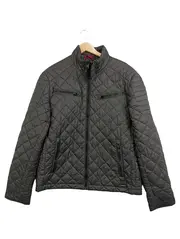 Vorschaubild 1 von Herren Steppjacke Grau Gr. XL Rauten-Muster Reißverschluss Casual