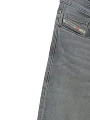 Vorschaubild 2 von D-Viker Herren Jeans Regular Fit Grau W34 L32 Baumwolle Hose