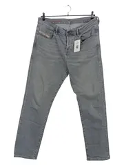 Vorschaubild 1 von D-Viker Herren Jeans Regular Fit Grau W34 L32 Baumwolle Hose