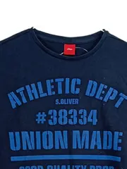 Vorschaubild 3 von Langarmshirt Jungen Gr. 164 Blau Athletic Dept Print Baumwolle