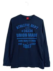 Vorschaubild 1 von Langarmshirt Jungen Gr. 164 Blau Athletic Dept Print Baumwolle