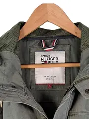 Vorschaubild 4 von Denim Herren Parka Jacke Gr. L Oliv Military Outdoor