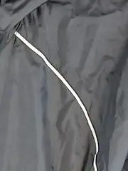 Vorschaubild 4 von Herren Trainingsjacke Kapuze Grau XL Sport Polyester Logo