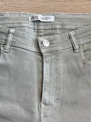 Vorschaubild 2 von Herren Shorts Gr. 44 Oliv Casual Baumwolle