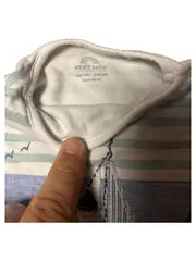 Vorschaubild 6 von Baby Body Kurzarm Segelboot Motiv Blau Gr. 86