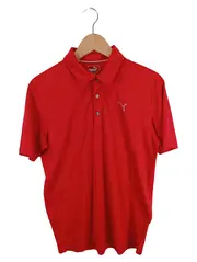 Vorschaubild 1 von Herren Poloshirt Rot Sportlich Gr. 50/L