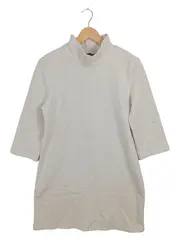Vorschaubild 1 von Damen Pullover Rollkragen 3/4-Arm Beige Meliert Gr. L