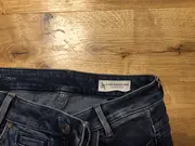 Vorschaubild 2 von Damen Skinny Jeans Restored Denim Used Look Gr. 38 Blau