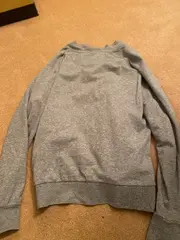 Vorschaubild 2 von Herren Trainingsjacke Kapuzenjacke Grau Gr. L Baumwolle Sportlich