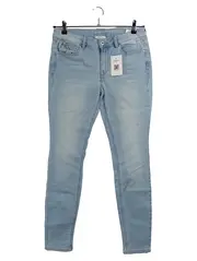 Vorschaubild 1 von Denim Damen Jeans Slim Fit W30 Hellblau Skinny Stretch