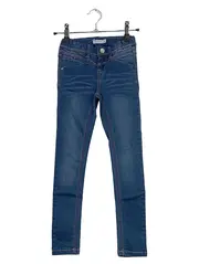 Vorschaubild 1 von Mädchen Jeans Skinny Fit Dunkelblau Gr. 128 Stretch