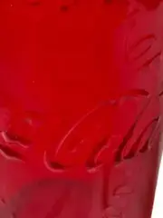 Vorschaubild 3 von Glas Rot McDonald's Logo Fan Becher 14cm