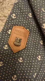 Vorschaubild 3 von Kapuzenjacke Damen Gr. M Blau Anker Muster Sweatjacke