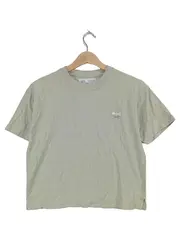 Vorschaubild 1 von Kinder T-Shirt Gr. 140 Kurzarm Gestreift Grün Salbei