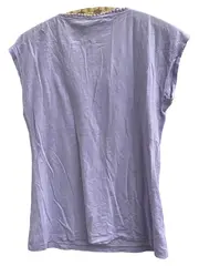 Vorschaubild 2 von Damen T-Shirt Gr. 38/M Lila Feminin mit Häkeldetail