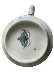 Vorschaubild 2 von Tasse Porzellan Beige Rosen Dekor Klassisch Damen